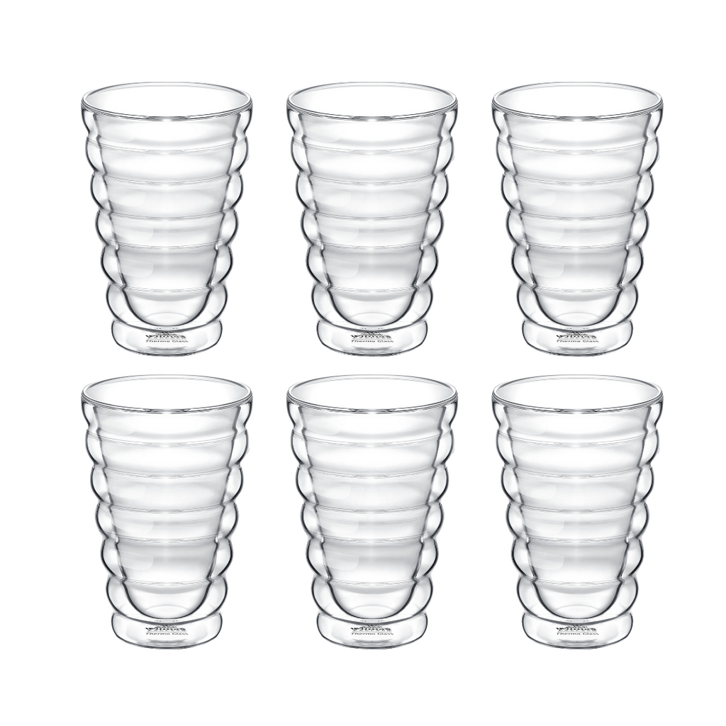 Wilmax Doppelwandiges Thermoglas 300 ml 2er Set WL-888417/A2