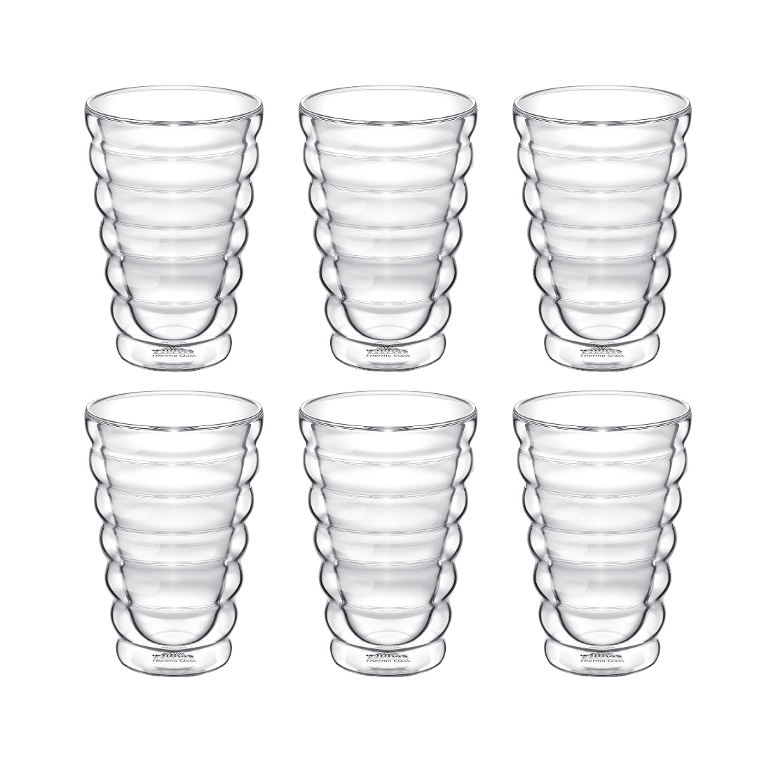 Wilmax Doppelwandiges Thermoglas 300 ml 2er Set WL-888417/A2