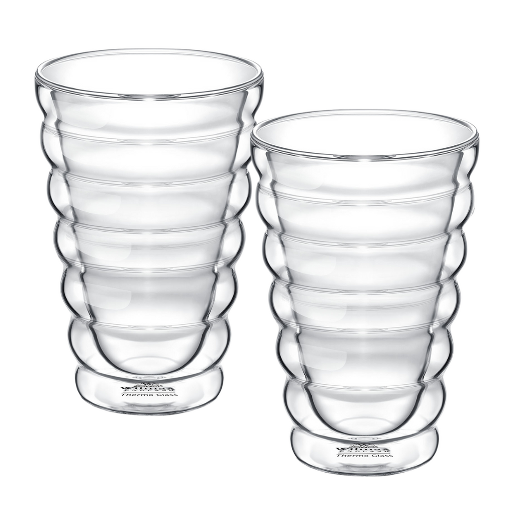Wilmax Doppelwandiges Thermoglas 400 ml 6er Set WL-888418/A6