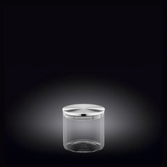 3er-Set Vorratsdosen aus Borosilikatglas mit Edelstahldeckel WL-888512/A3