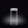 Wilmax Vorratsglas 1500 ml mit Edelstahldeckel 2er Set WL-888517/A2