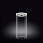 Wilmax Vorratsglas 1500 ml mit Edelstahldeckel 2er Set WL-888517/A2