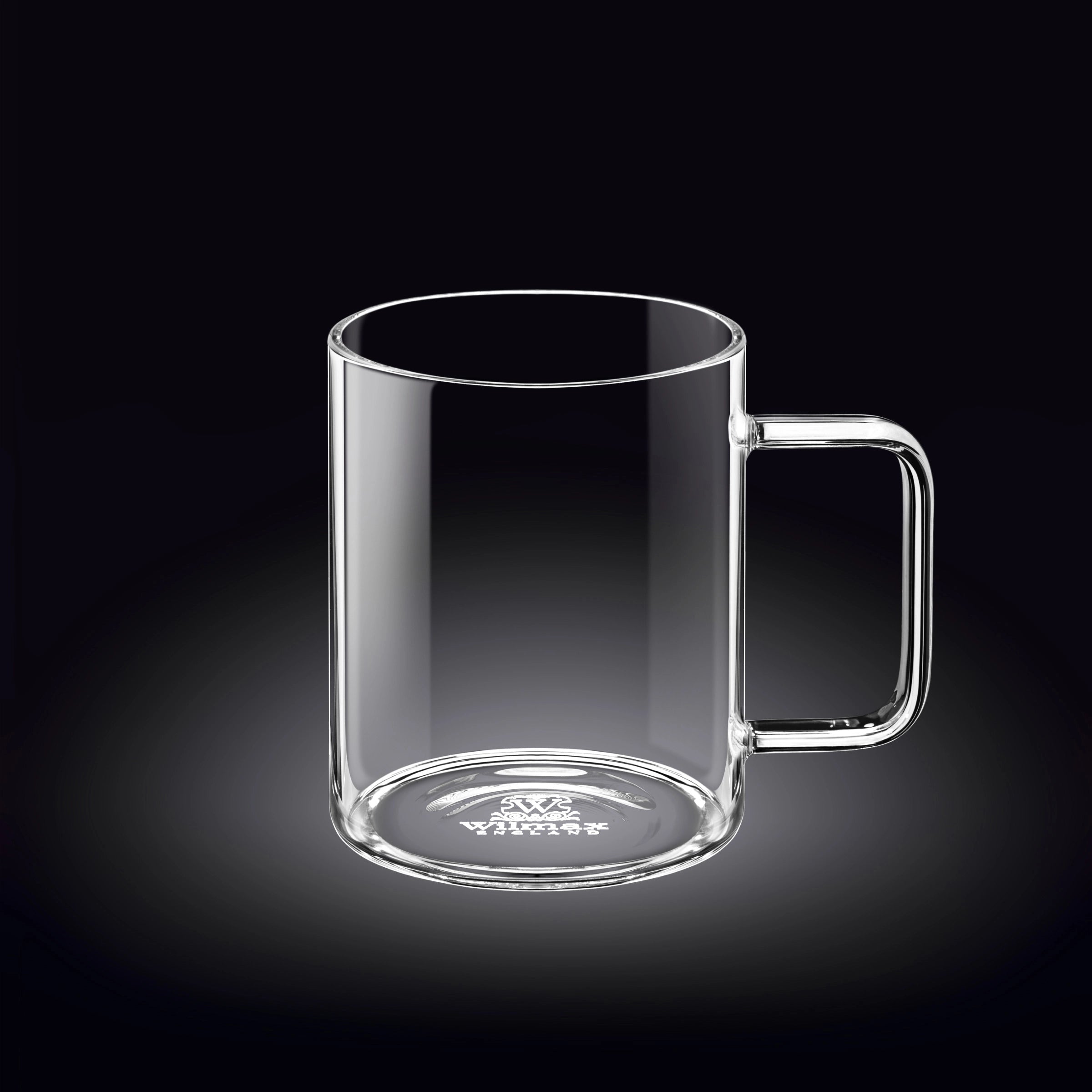 Wilmax Glastasse 500 ml Borosilikatglas Transparent WL-888608/A