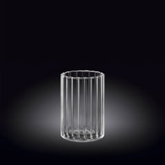 Wilmax Gestreiftes Geflochtenes Glas, 200 ml, WL-888623/A