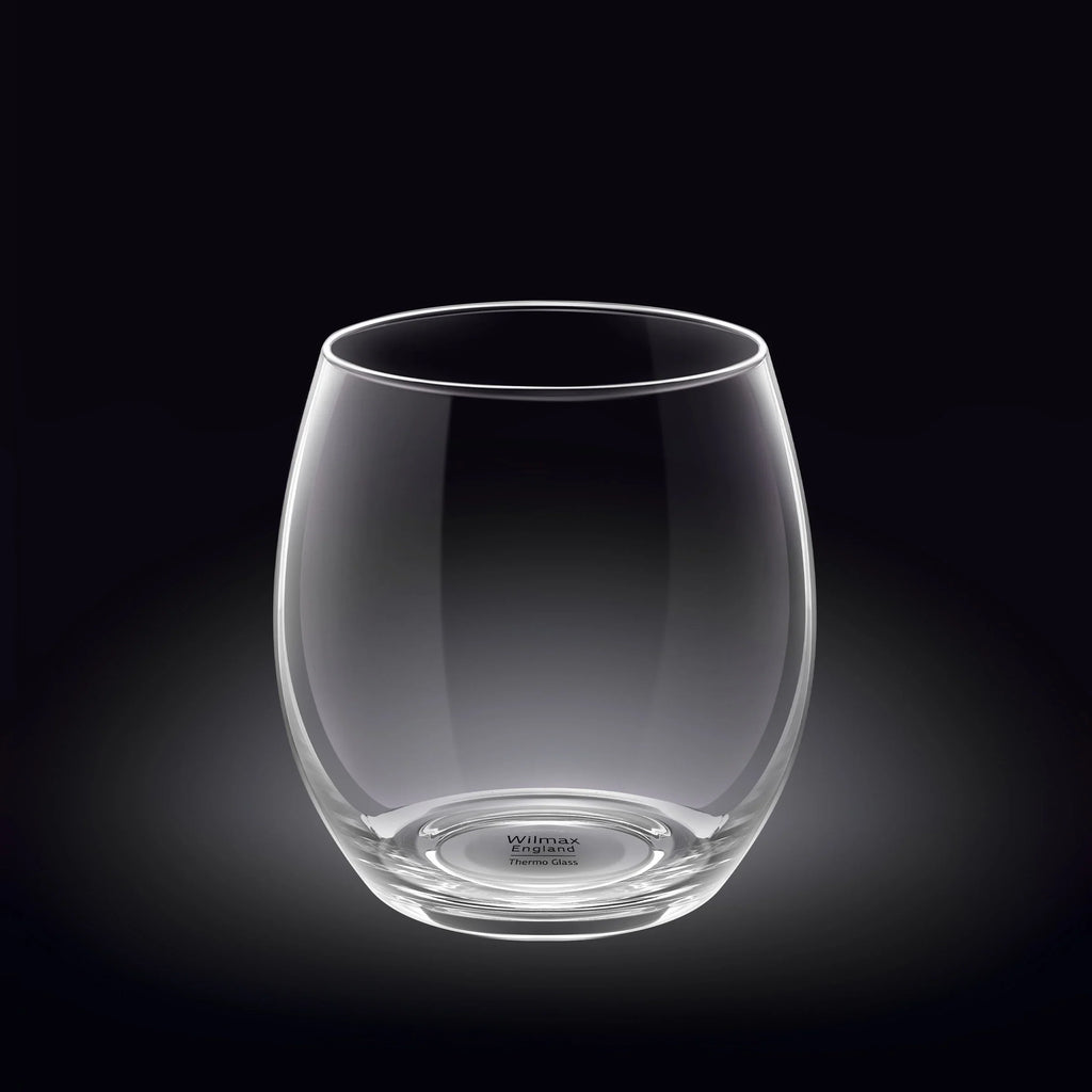 Wilmax Thermoglas 530 ml Transparent aus Borosilikatglas