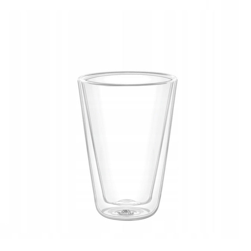 Wilmax Doppelwandiges Glas 150 ml Transparent WL-888702/A