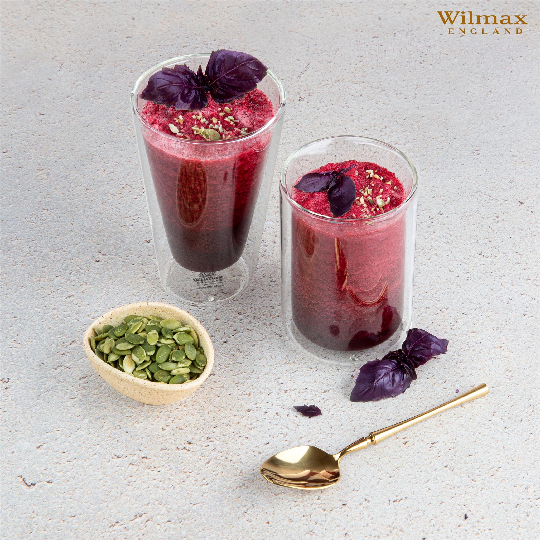 Wilmax Doppelwandiges Glas 150 ml Transparent WL-888702/A
