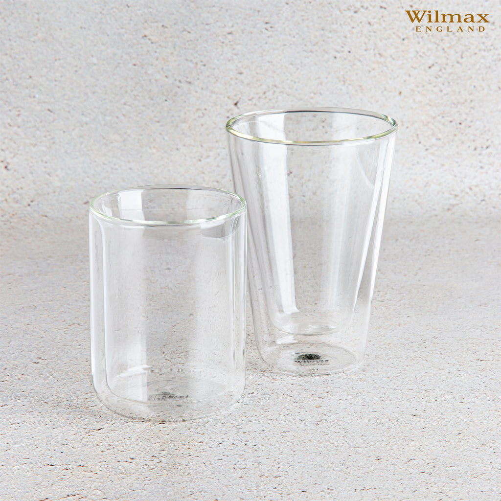 Wilmax Doppelwandiges Glas 150 ml Transparent WL-888702/A