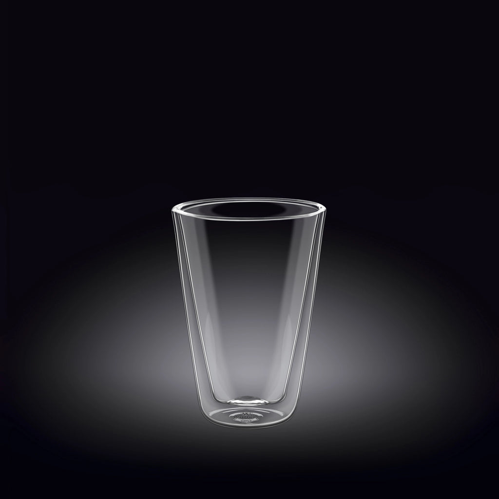 Wilmax Doppelwandiges Glas 150 ml Transparent WL-888702/A