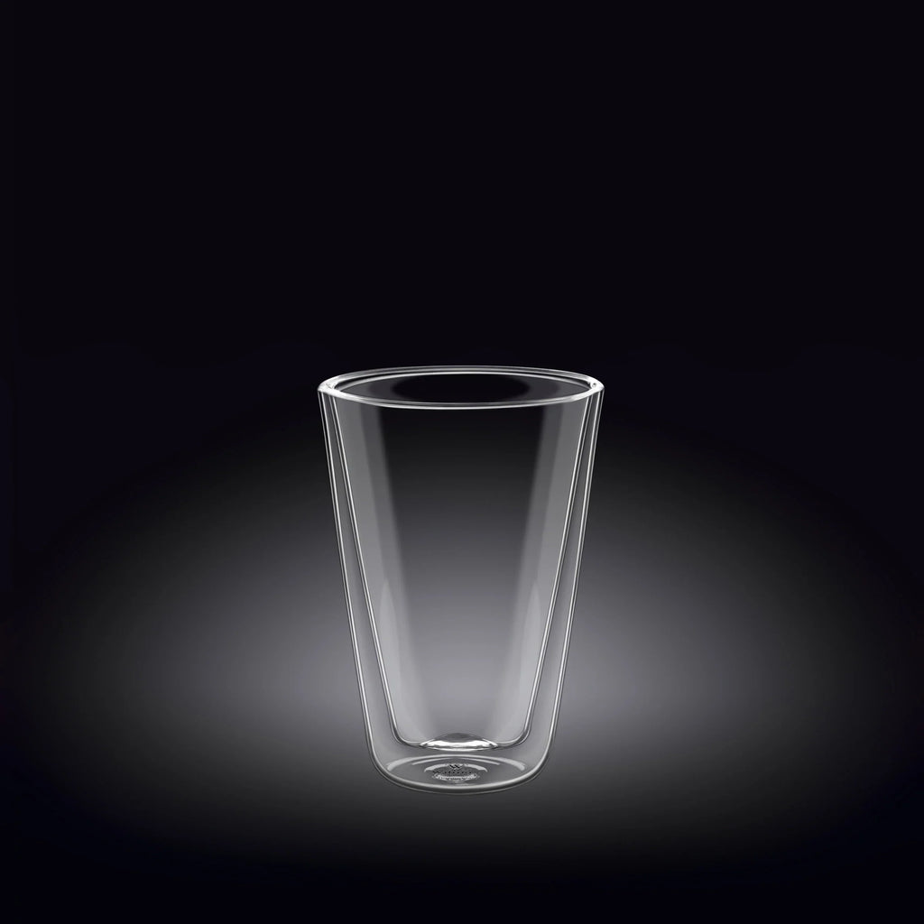 Wilmax Doppelwandiges Glas 150 ml Transparent