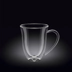 Wilmax Doppelwandige Tasse 250 ml Transparent WL-888725/A