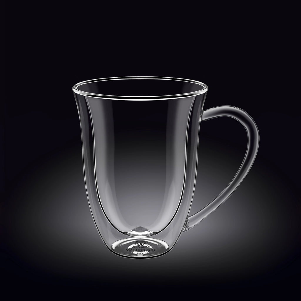 Wilmax Doppelwandiger Becher 300 ml Transparent WL-888726/A