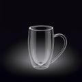 Wilmax Doppelwandiges Glas 250 ml Transparent WL-888739/A