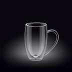 Wilmax Doppelwandiges Glas 250 ml Transparent WL-888739/A