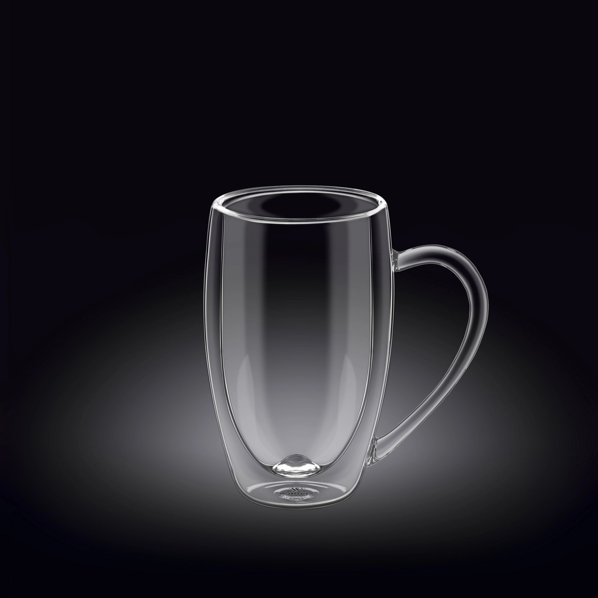 Wilmax Doppelwandiges Glas 250 ml Transparent WL-888739/A