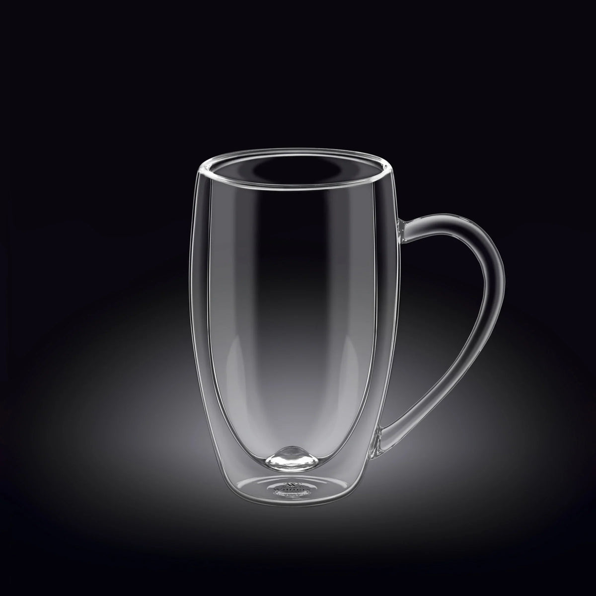 Wilmax Doppelwandiger Glasbecher 300 ml Transparent