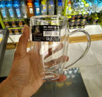 Wilmax Doppelwandiger Becher 4er-Set (2x 400 ml / 2x 500 ml) Transparent