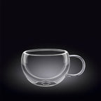 Wilmax Doppelwandiger Becher 300 ml Transparent WL-888769/A