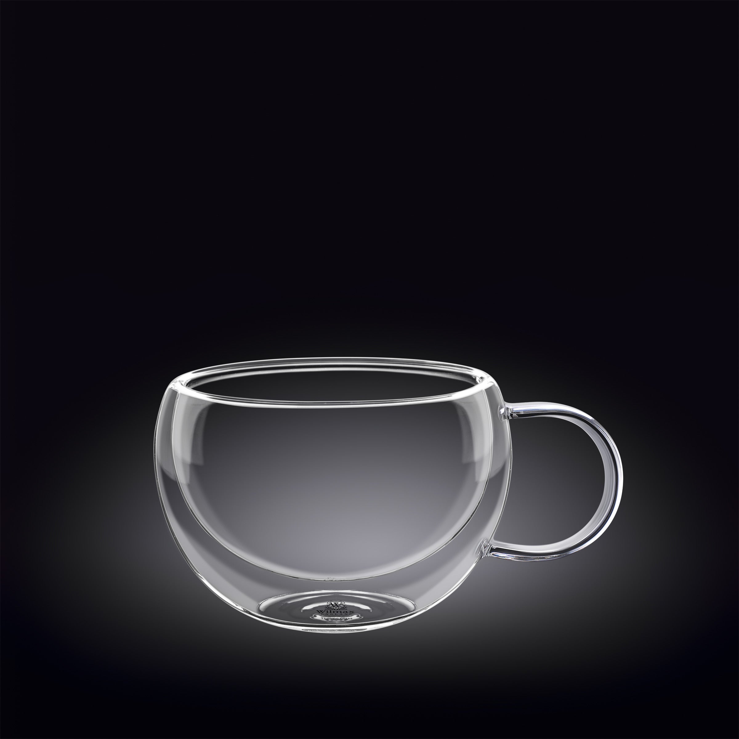 Wilmax Doppelwandiger Becher 300 ml Transparent WL-888769/A