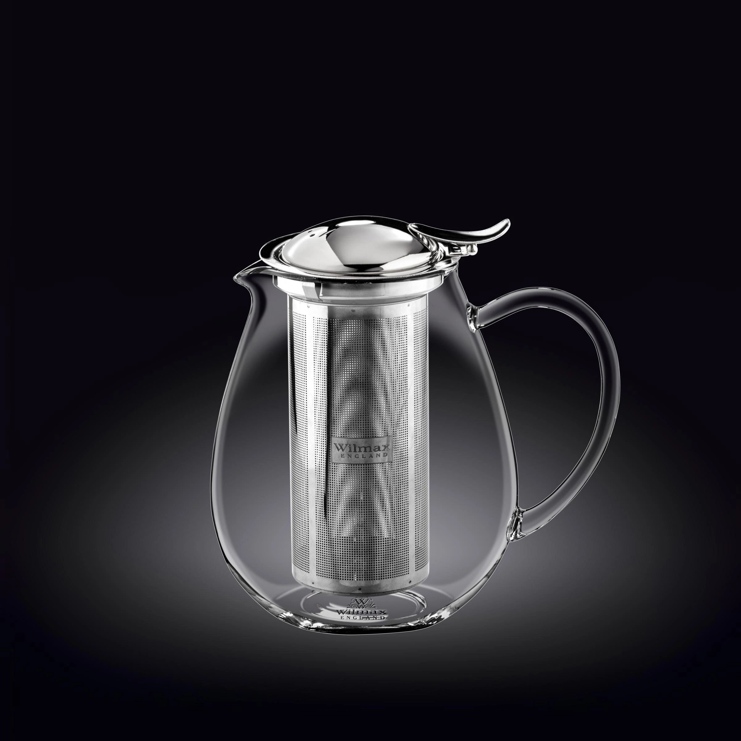 Wilmax Teekanne aus Glas mit Filter 850 ml WL-888802/A
