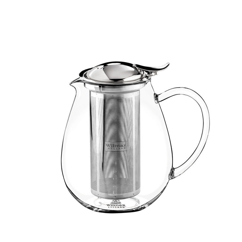 Wilmax Teekanne, Edelstahlfilter WL-888803/A ile en iyi cam 1300 ml