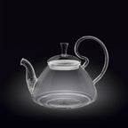 Wilmax Teekanne 800 ml Borosilikatglas mit Federfilter WL-888817/A