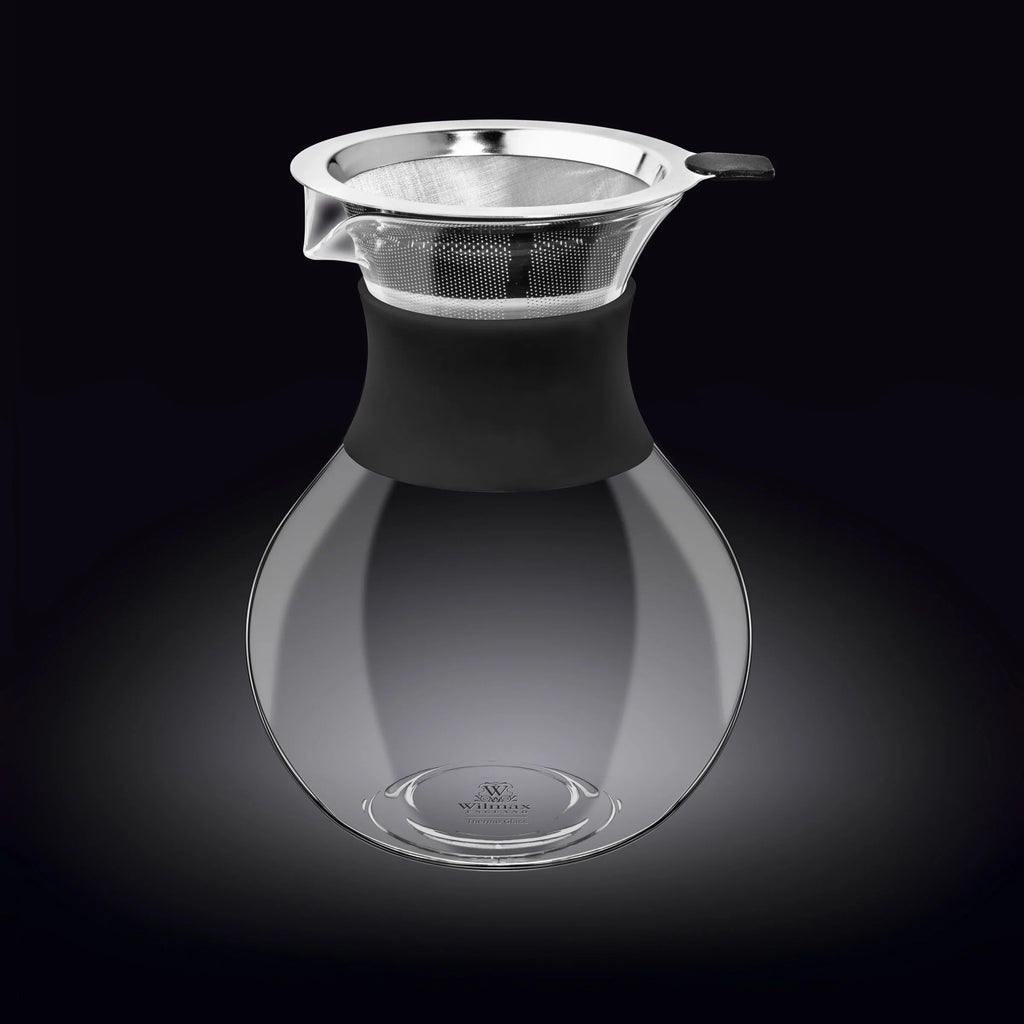 Wilmax Kaffeedekanter 950 ml Transparent aus Borosilikatglas