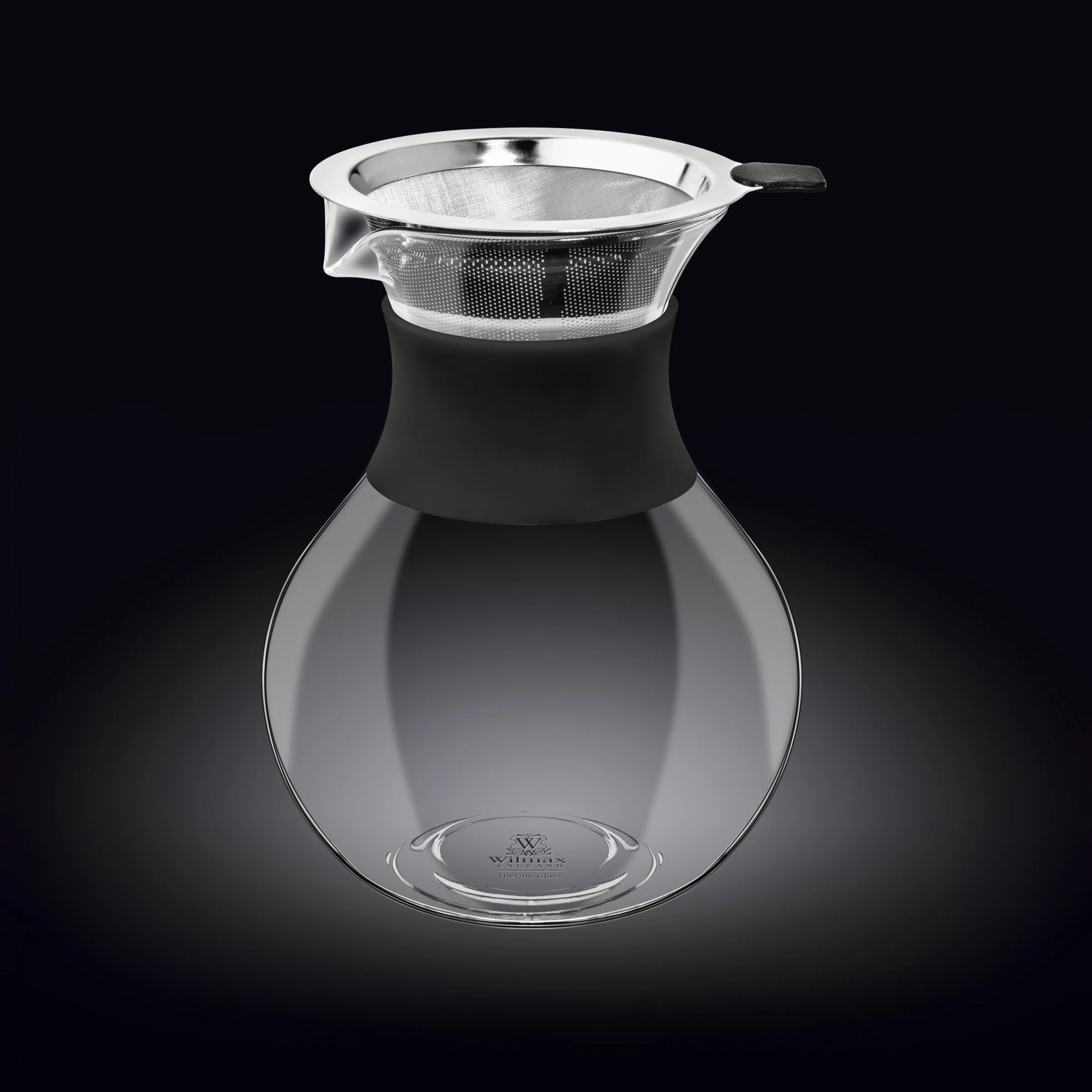 Wilmax Kaffeedekanter 950 ml Transparent aus Borosilikatglas