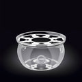 Wilmax Stövchen aus Glas für Teekannen Transparent WL-888903/A