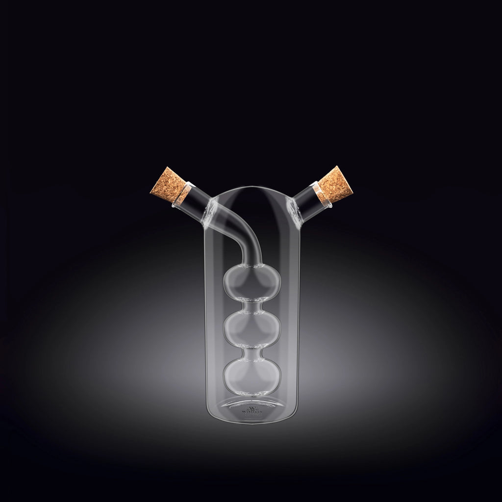 Wilmax Öl- und Essigflasche 300/60 ml Glas WL-888956/A