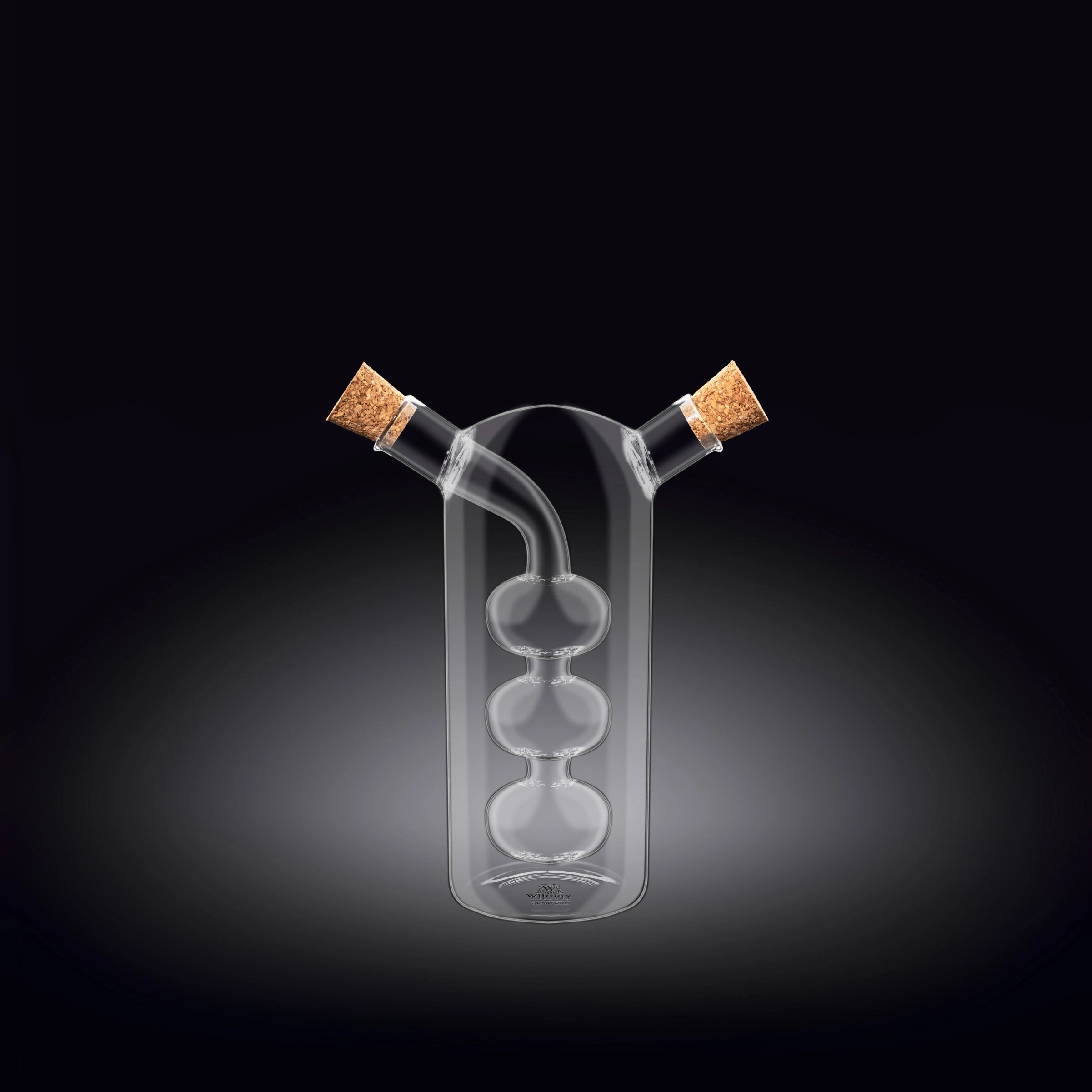 Wilmax Öl- und Essigflasche 300/60 ml Glas WL-888956/A