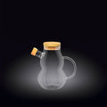 Wilmax Ölflasche 450 ml Glas mit Ausgießer und Filter WL-888961/A