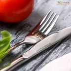 Wilmax Tafelmesser 22 cm Silber aus Edelstahl