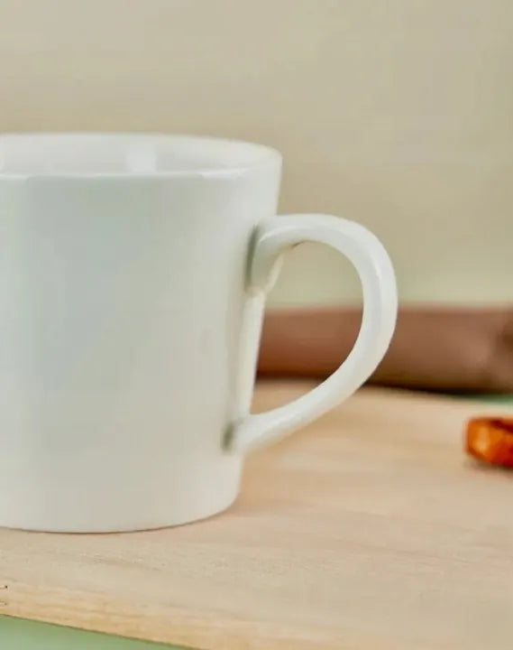 Wilmax Tasse 280 ml Weiß aus Porzellan