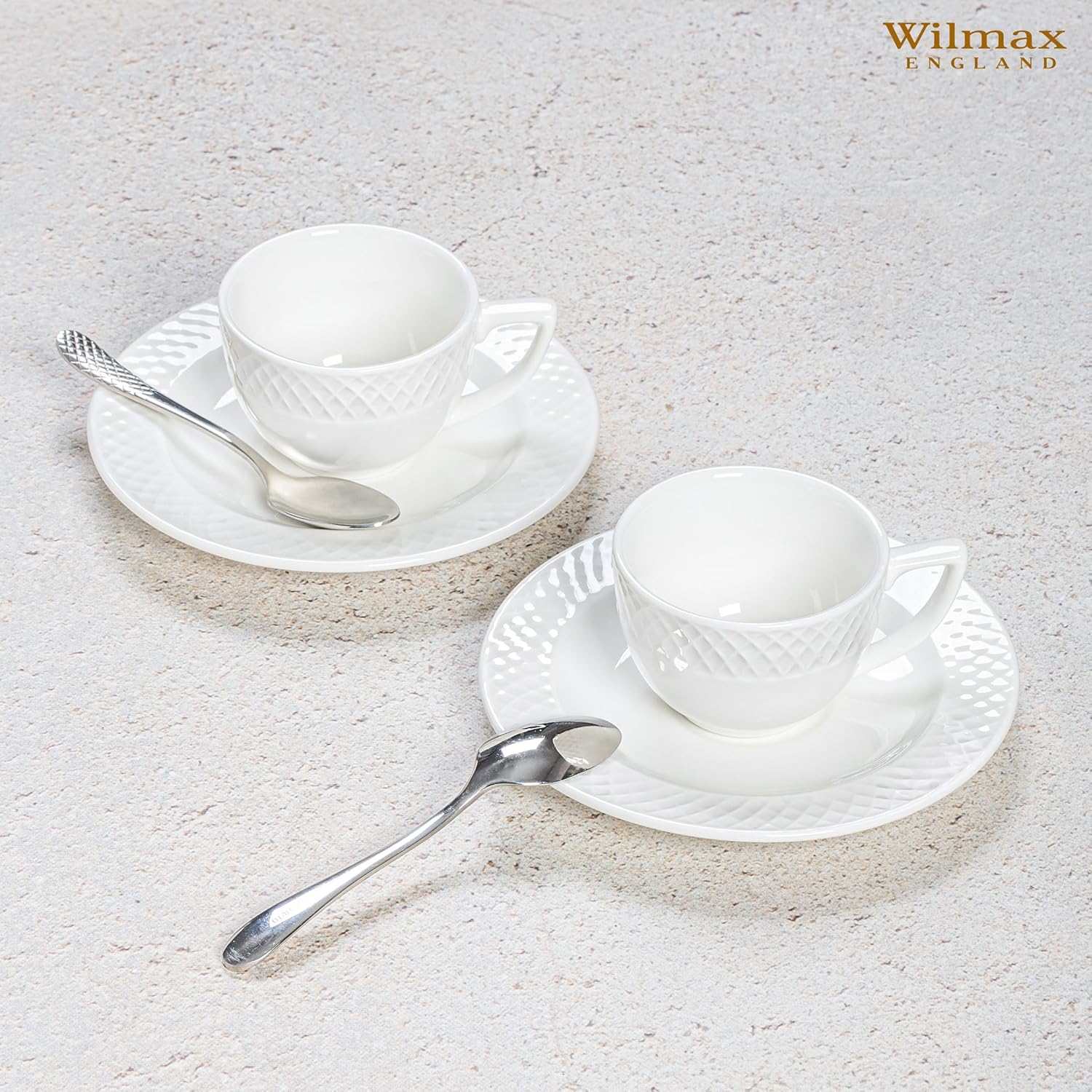 Wilmax Kaffeelöffel Set 6 Stück, Edelstahl 11,5 cm – WL-999204/6C