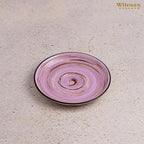 Wilmax Tasse mit Untertasse 300 ml 6er-Set Lavendel aus Porzellan