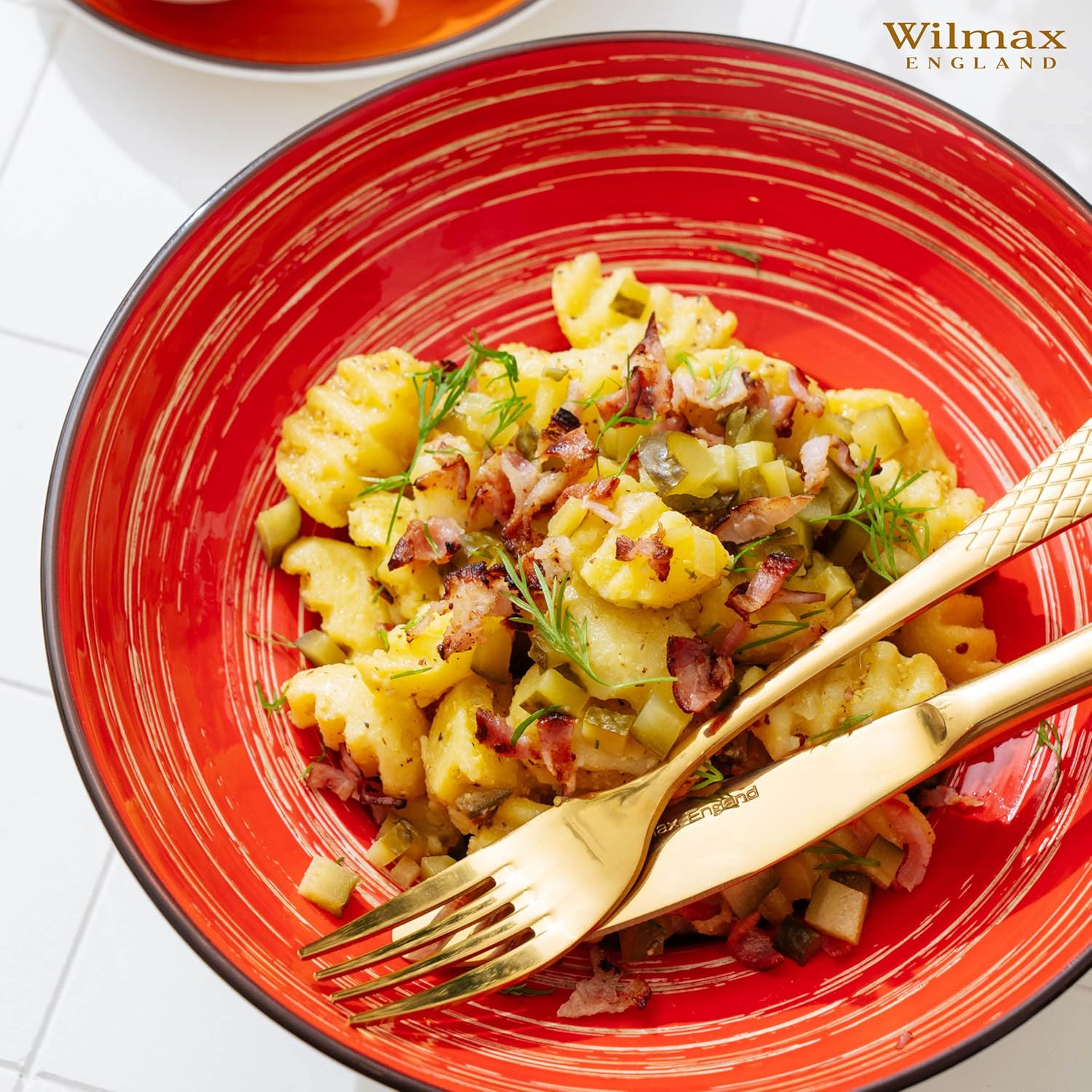 Wilmax Tiefe Porzellanplatte, 22,5 cm, 1100 ml, WL-669223/A