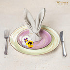 Wilmax Teller 20 cm 6er-Set Pistazie aus Porzellan
