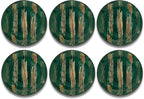 Wilmax Teller 18 cm Grün Porzellan 6er Set WL-668511/A6