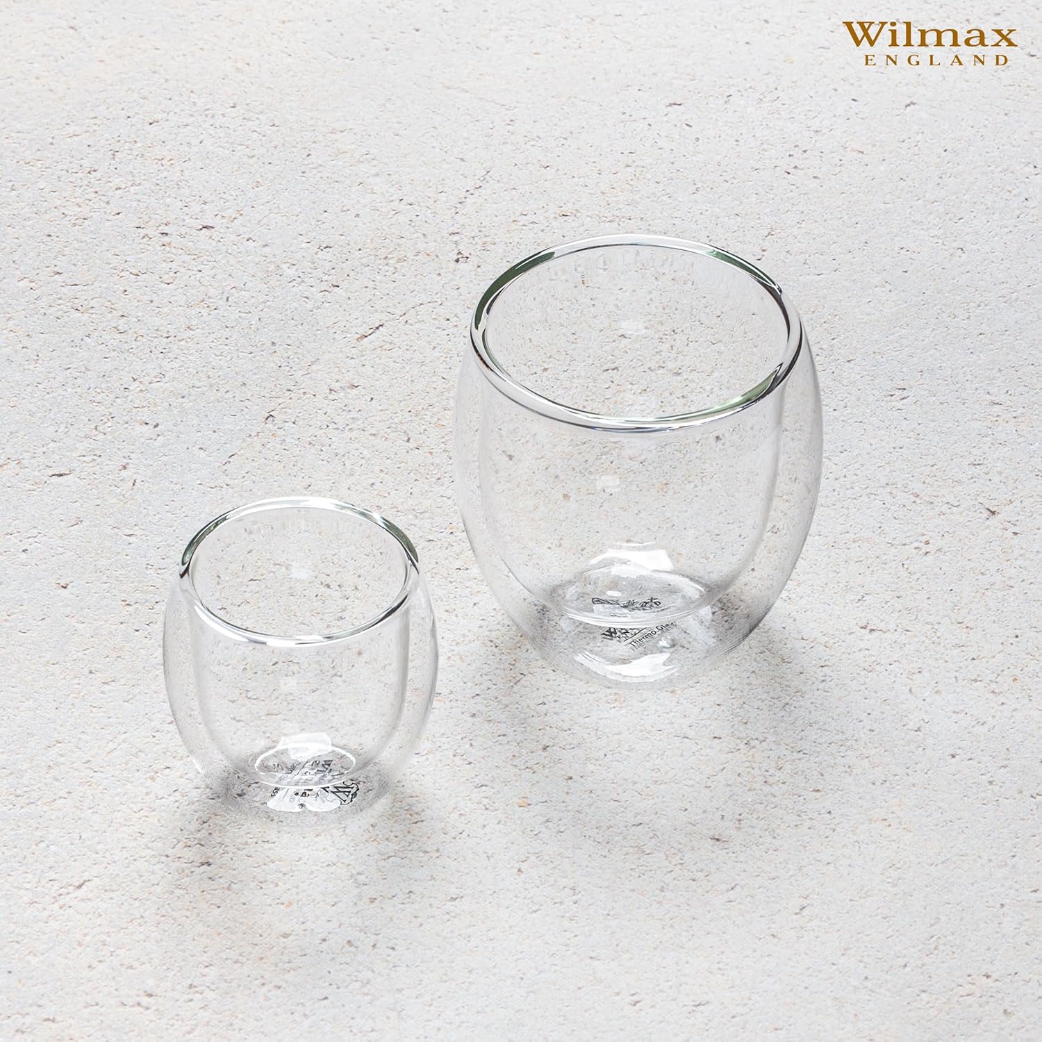 Wilmax Glas mit Doppelwand, 100 ml, WL-888758/A