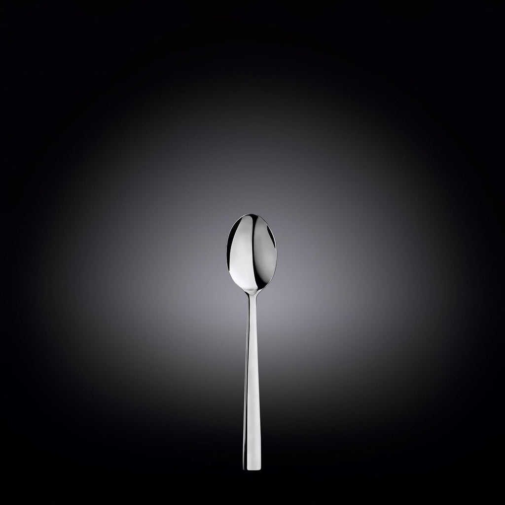 Wilmax Kaffeelöffel 12,5 cm Silber aus Edelstahl