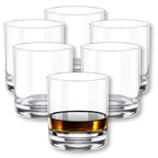 Wilmax Whiskyglas 300 ml 6er-Set Transparent aus Wilmax Crystalline-Serie