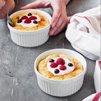 Wilmax Snack- und Dessertschale 9 cm 130 ml Weiß aus Porzellan