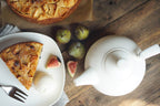 Wilmax Dessertteller 19,5 cm Weiß aus Porzellan