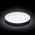 Wilmax Dessertteller 18 cm aus Porzellan, Weiß WL-991012/A