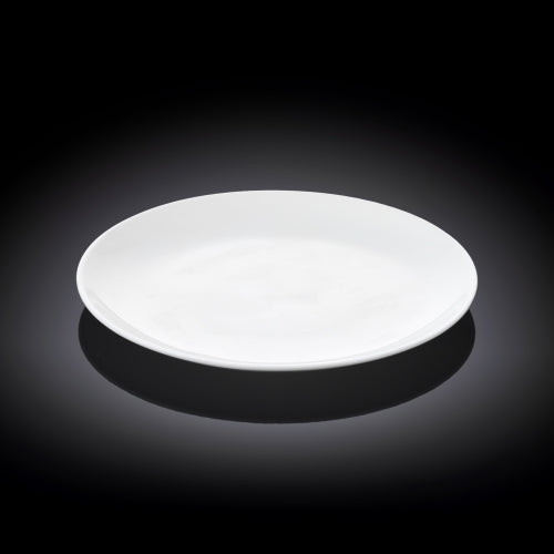 Wilmax Dessertteller Weiß 18 cm – Klassischer Teller mit Rollrand – WL-991012/A