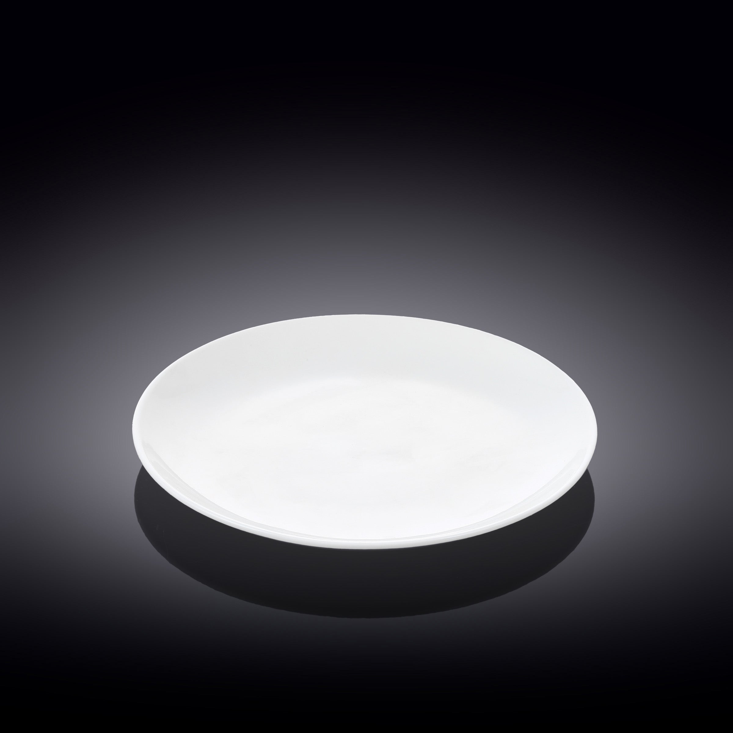 Wilmax Dessertteller 20 cm Weiß aus Porzellan