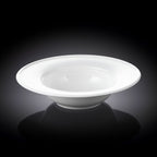 Wilmax Tiefer Teller 23 cm 395 ml aus Porzellan, Weiß WL-991020/A
