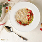 Wilmax Tiefer Teller 23 cm 395 ml Weiß aus Porzellan