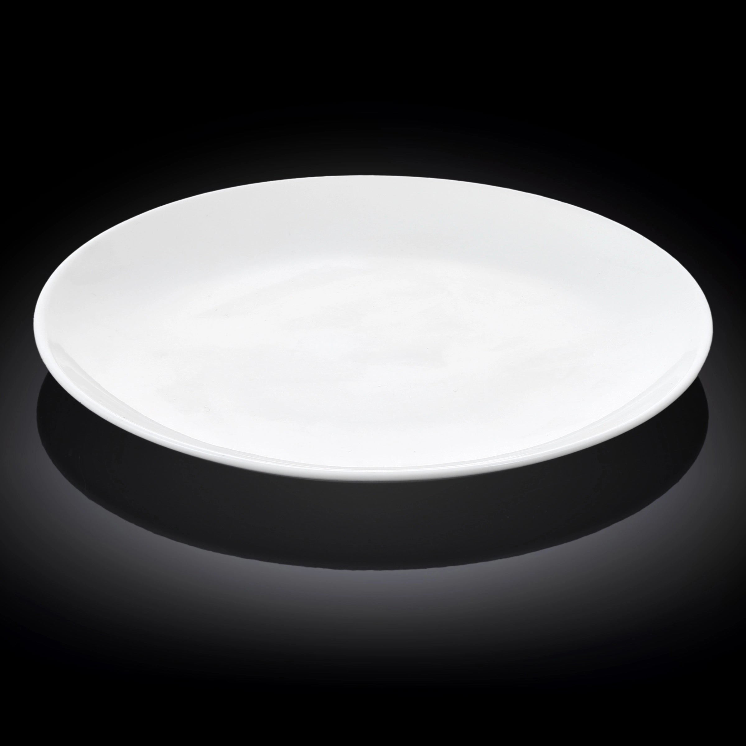 Wilmax Servierplatte 30.5 cm aus Porzellan, Weiß WL-991024/A